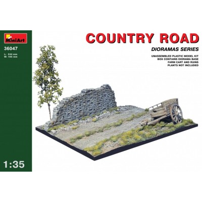 COUNTRY ROAD - 1/35 SCALE - MINIART